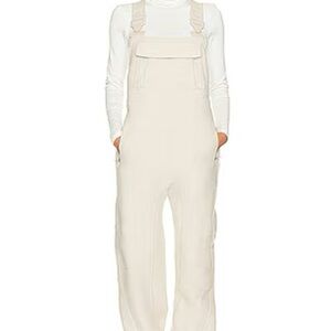FP Movement by Free People Cream Jumpsuit